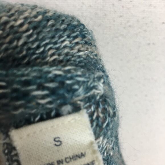 Field & Flower Oversize Teal Sweater Tunic Small - Picture 8 of 9